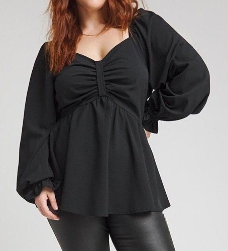 Simply damen langarm bluse - damen,
